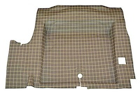 Vinyl Trunk Mat for 1964-1968 Ford Mustang [08V Mustang Plaid]