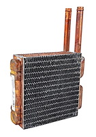 Heater Core Fits 1966-1977 Ford Bronco, 1966-1972 Ford F100, F250, F350 W/O A/C [Copper/Brass]