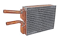 Heater Core Fits Select 1967-1977 Ford Maverick, Mustang, Pinto and Mercury Comet, Cougar, Montego With A/C [Copper/Brass]