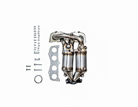 Catalytic Converter Fits 2003-2001 Toyota RAV4 w/2.0L 4 cyl. Eng. [Front]