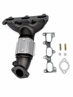 Catalytic Converter Fits Select 2005-2010 Hyundai Santa Fe, Kia Sportage w/2.7L V6 Engine, Radiator Side [Front Left]
