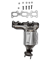 Catalytic Converter Fits 2013-2015 Ford Explorer, Flex, Police Int., Taurus, Lincoln MKS, MKT, MKZ w/3.5L V6 Eng. [Front Left]