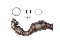 Catalytic Converter Fits 2007-2010 BMW 135i, 335i, 2007-2008 335xi, 2009-2010 335i xDrive w/3.0L I6 Turbo [Front Rearward]