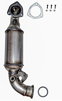Catalytic Converter Fits 2007-2015 Mini Cooper, Countryman, Paceman w/1.6L 4 cyl. [Front]
