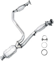 Catalytic Converter Fits Select 2009-2014 Chevy Avalanche, Silverado/Suburban 1500, Tahoe  w/4.3L, 4.8L, 5.3L, 6.0L V8 [Front Y]