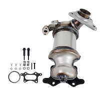 Catalytic Converter Fits 2009-2013 Honda Fit w/1.5L 4 cyl. Eng. [Front]