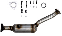 Catalytic Converter Fits 2007-2008 Honda Fit w/1.5L4 cyl. Eng. [Front]