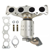 Catalytic Converter Fits 2015-2019 Hyundai Sonata, 2016 Kia Optima w/2.4L 4 cyl. Eng. [Front]