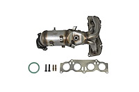 Catalytic Converter Fits 2002-2006 Toyota Camry, Solara w/2.4L 4 cyl. Eng. [Front]