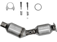 Catalytic Converter Fits 2010-2015 Toyota Prius w/1.8L 4 cyl. Eng. [Front]