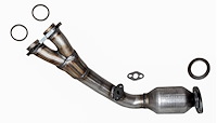Catalytic Converter Fits 2000-2004 Toyota Tacoma w/2.7L 4 cyl. Eng. [Front]