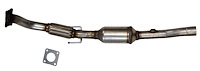 Catalytic Converter Fits 2001-2005 Volkswagen Beetle & Jetta, 2001-2006 Volkswagen Golf w/2.0L 4 cyl. Eng. [Front]
