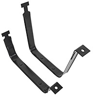 Fuel Tank Straps for 2004-2008 Ford F150, Lobo, 2004-2006 F250 Super Duty Trucks w/Skid Plate [27-Gallon Tank]