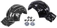 Front Inner Fender & Hardware Kit for 1970-1981 Chevrolet Camaro [Black OE Hardware]
