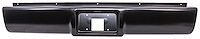 Rear Roll Pan with License Plate Bucket for 1988-1998 GM C/K Fleetside Trucks
