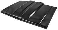 Cowl Induction Hood Fits Select 1981-1991 Chevrolet, GMC C/K Series Truck, Suburban, Blazer, Jimmy [Steel]