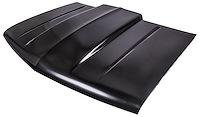 Cowl Induction Hood Fits Select 1988-2000 Chevrolet and GMC Trucks, Blazer, Suburban, Tahoe, Yukon [Steel]