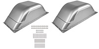 Bed Wheelhouse Kit for 1967-1972 Chevrolet and GMC Trucks [2 in. Wider Than Stock]
