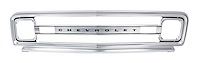 Grille for 1969-1970 Chevrolet Truck, Blazer & Suburban w/Chevrolet Letters [Anodized Aluminum]