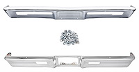 Bumper Kit with Mounting Hardware for 1965 Chevrolet Chevelle, El Camino [Front & Rear]