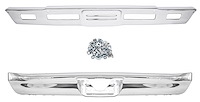 Bumper Kit with Mounting Hardware for 1966 Chevrolet Chevelle [Front & Rear]