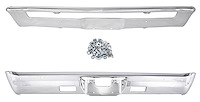 Bumper Kit with Mounting Hardware for 1967 Chevrolet El Camino [Front & Rear]