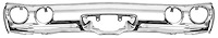 Rear Bumper for 1971-1972 Chevrolet Chevelle