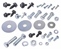 Front End Fastener Kit for Late 1955-1959 (2nd Series) GM Truck [Black Finish]