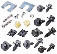 Front End Fastener Kit for 1967-1972 GM Truck/SUV [Black Finish]