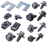 Front End Fastener Kit for 1973-1980 GM Truck [Black Finish]