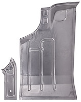 Trunk Floor Pan w/Brace Fits Select 1964-1967 Buick, Chevy, Oldsmobile, Pontiac Models [Left/Driver Side]