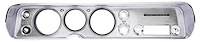Dash Panel Bezel for 1964 Chevrolet Chevelle and El Camino [Without A/C]