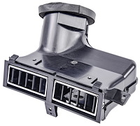Center Dash A/C Vent with Housing for 1970-1972 Chevrolet Chevelle, El Camino, Monte Carlo