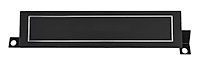 Dash Panel A/C Vent Delete Plate for 1970-1972 Chevy Chevelle, El Camino, Monte Carlo w/o Factory AC [Blank Face]