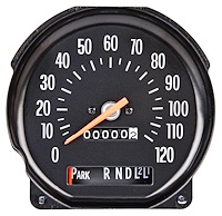Factory Style Speedometer for 1971-1972 Chevrolet Chevelle, El Camino and Monte Carlo with SS Dash and Column Shift [0-120 MPH]