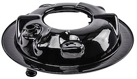 Open Element Air Cleaner Base w/Breather Tube for Select 1966-1969 Chevrolet Cars