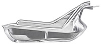 Trunk Extension Filler Panel Fits Select 1970-1972 Pontiac Models [Right/Passenger Side]