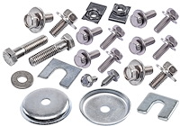 Front End Bolt Kit 1961-1964 Chevrolet Full Size [Polished Stainless Steel]