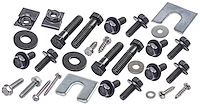 Front End Fastener Kit for 1981-1987 GM Truck/SUV [Black Oxide-Coated Stainless Steel]