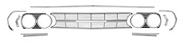 Grille Kit for 1965 Chevrolet Chevelle & El Camino