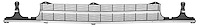Grille for 1969 Chevrolet Chevelle, El Camino [Without Center Molding Holes]