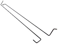 Trunk Lid Torsion Rods 1966-1967 Buick Skylark, Chevy Chevelle, Oldsmobile Cutlass, Pontiac GTO, LeMans, Tempest