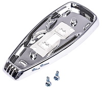 Dome Light Base Fits Select 1960-1970 GM Models, Chrome