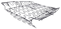 Bucket Seat Spring Assembly-Back Support Fits Select 1966-1967 Buick, Chevy, Oldsmobile & Pontiac Models