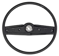 OE Style 2-Spoke Steering Wheel Fits Select 1969-1970 Chevrolet Models [Black]