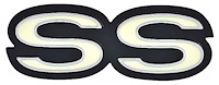 "SS" Steering Wheel Emblem Fits Select 1970 Chevrolet Models