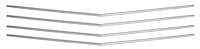 Long Grille Moldings for 1970 Chevrolet Chevelle, El Camino