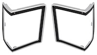 Front Parking Light Bezel Kit for 1972 Chevrolet Chevelle