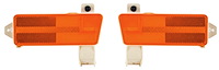 Front Side Marker Light Lenses for 1970 Chevrolet Chevelle, El Camino