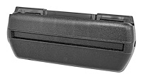 Armrest Base Fits Select 1968-1972 GM Models, Front or Rear  [Right/Passenger Side, Black]